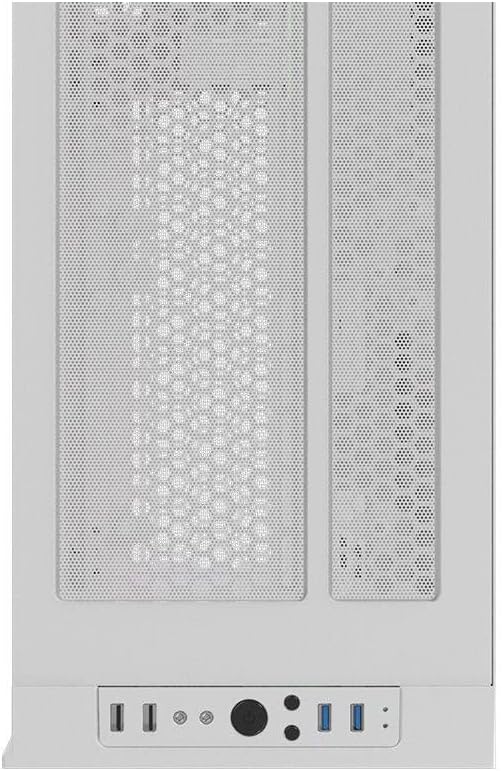 Nfortec Aqueronte Vidro Temperado USB 3.0 ARGB Branco