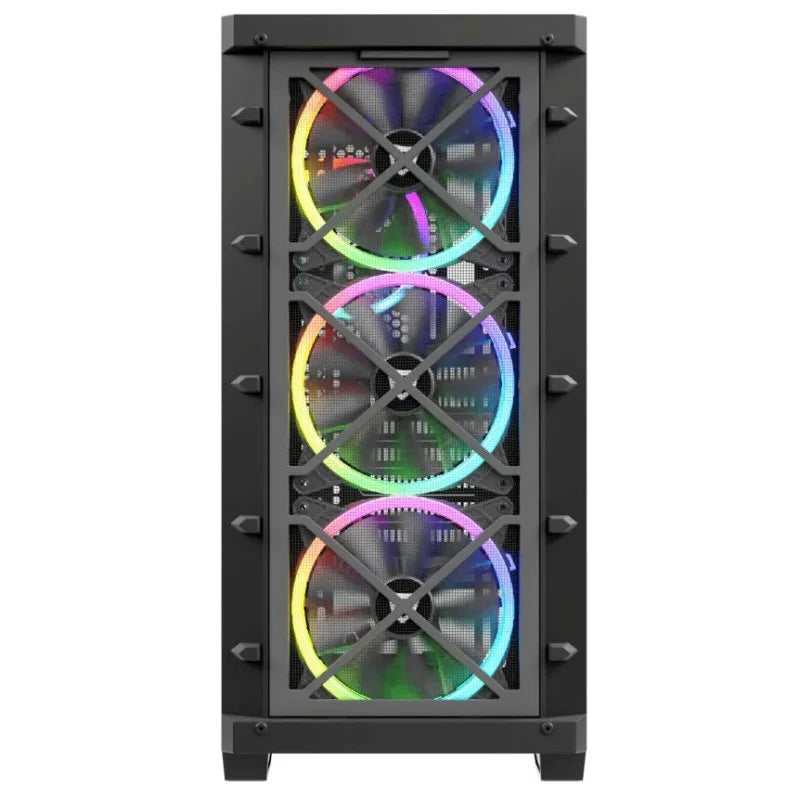 Nfortec DRACO X Black Vidro Temperado USB 3.2 Preta