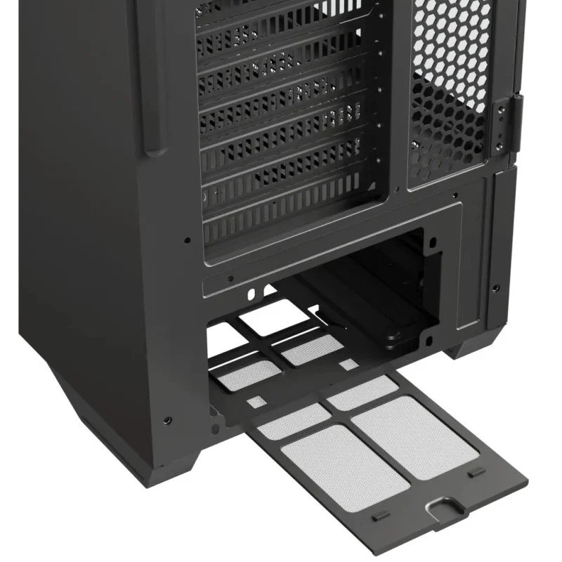 Nfortec DRACO X Black Vidro Temperado USB 3.2 Preta