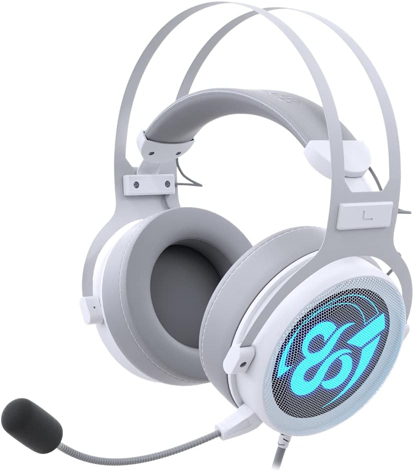 Newskill Kimera V2 Ivory Auriculares Gaming 7.1 RGB White