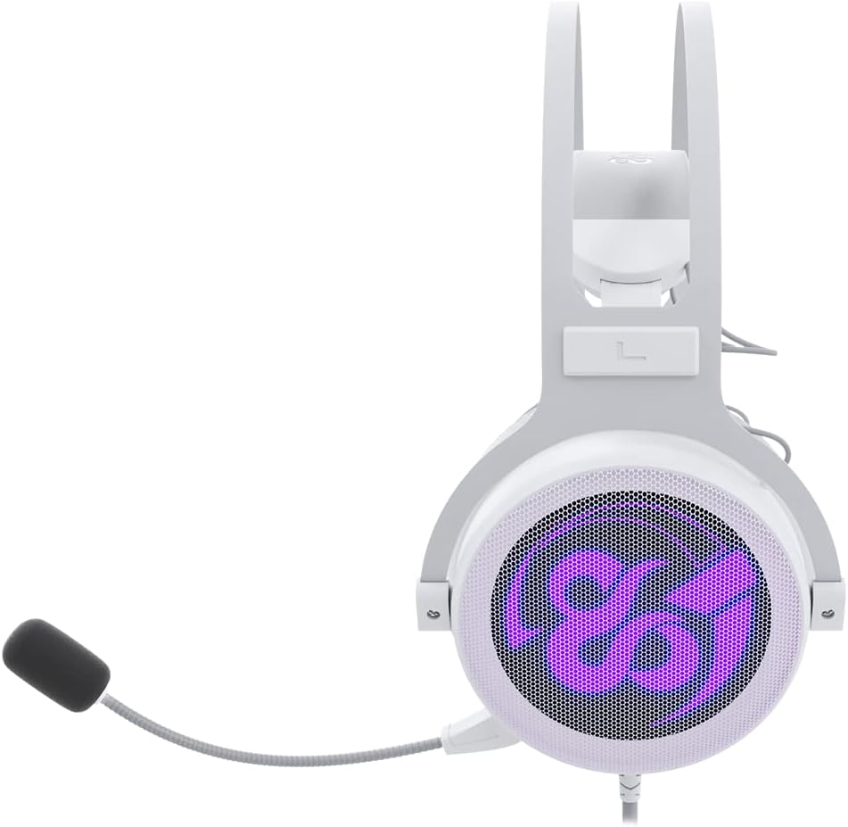 Newskill Kimera V2 Ivory Auriculares Gaming 7.1 RGB White