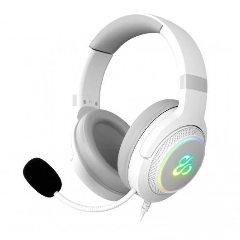 Newskill Sobek Ivory Headset Gaming RGB Multiplataforma Branco