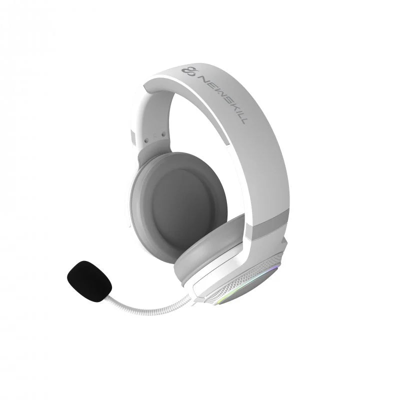 Newskill Sobek Ivory Headset Gaming RGB Multiplataforma Branco