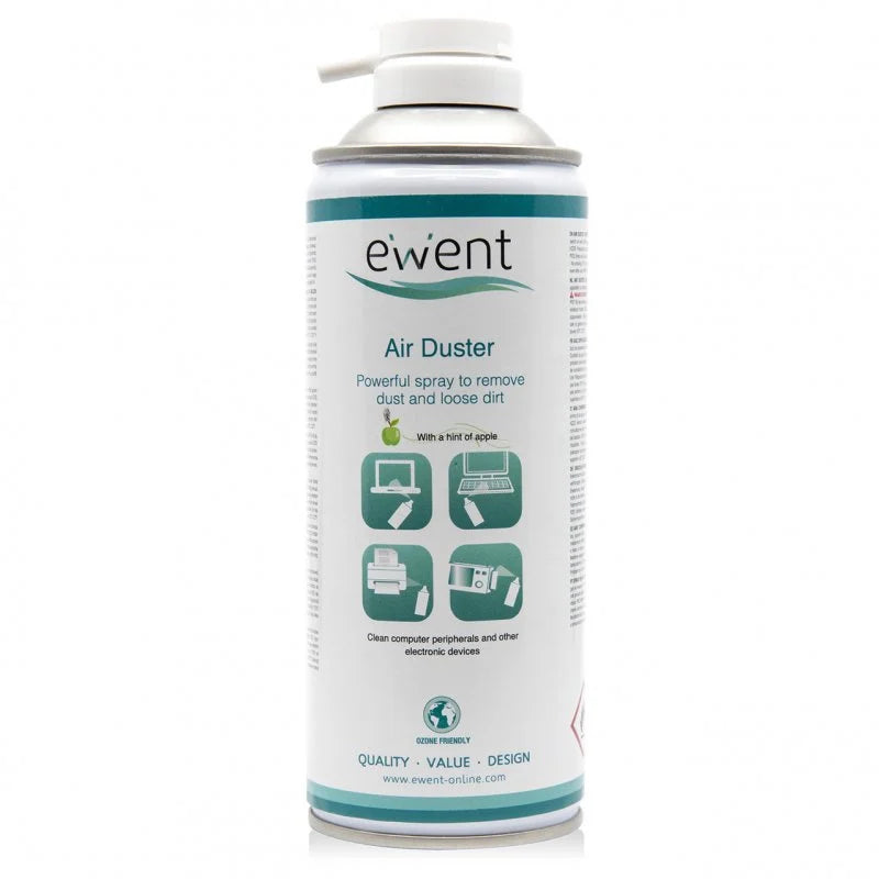 Ewent Spray Ar Comprimido 400ml (Aroma Maça)
