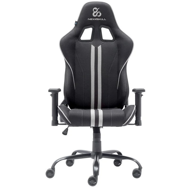 Cadeira Gaming Newskill Kitsune V2 Acabamento em Tecido Preto Espacial/Cinzenta