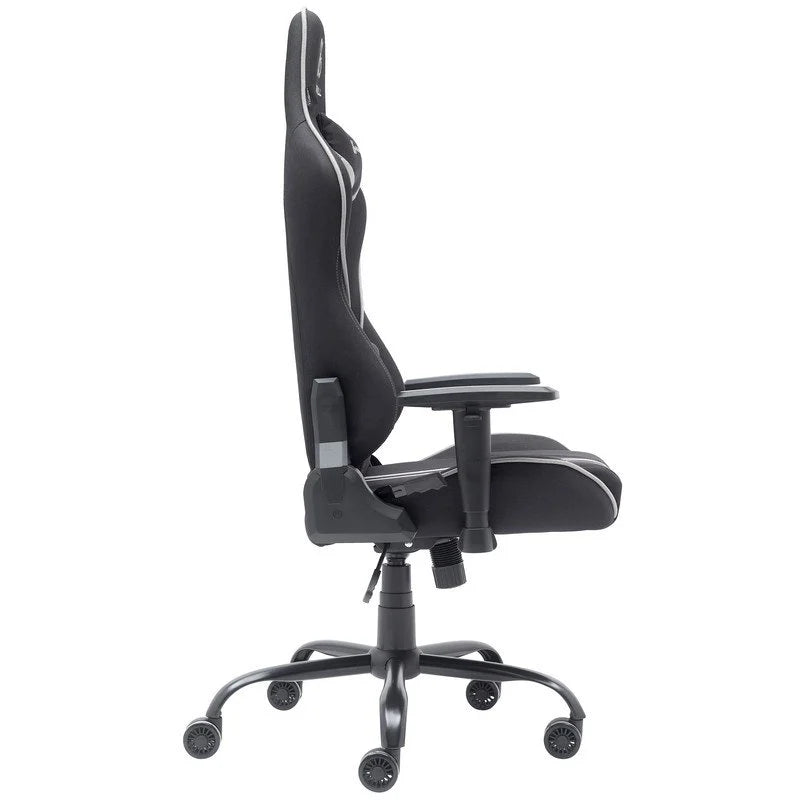 Cadeira Gaming Newskill Kitsune V2 Acabamento em Tecido Preto Espacial/Cinzenta