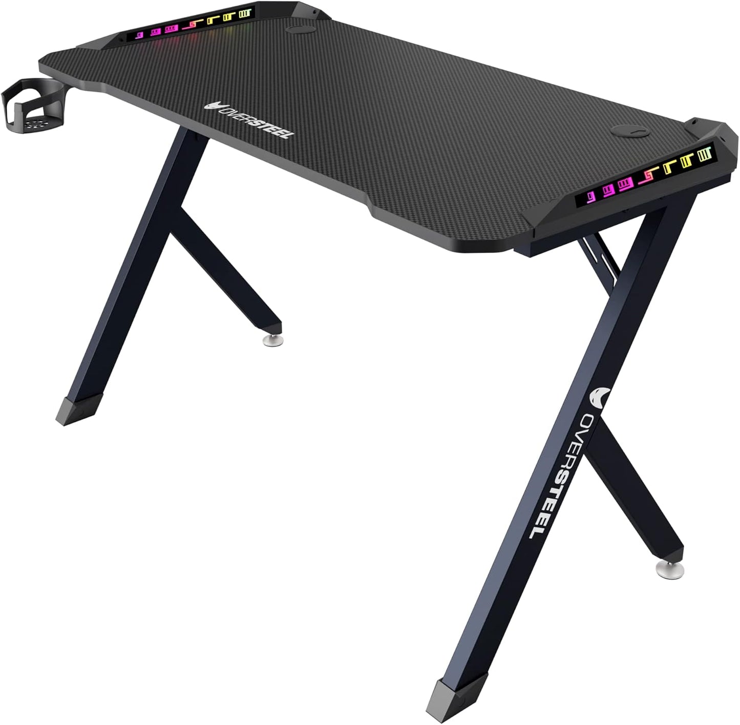 Mesa Oversteel Vitallium Gaming RGB Black