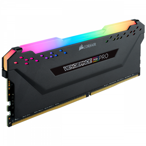 Memória RAM Corsair 8GB Vengeance RGB Pro (1x8GB) DDR4-3200MHz CL16 Black