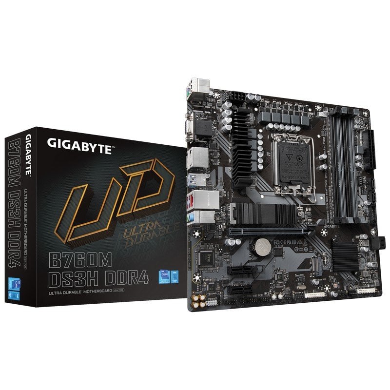 Motherboard Gigabyte B760M DS3H DDR4 Micro Atx