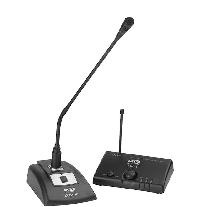 Microfone de Anuncios/Conferência s/ Fios (Cápsula Electreto) - ACOUSTIC CONTROL