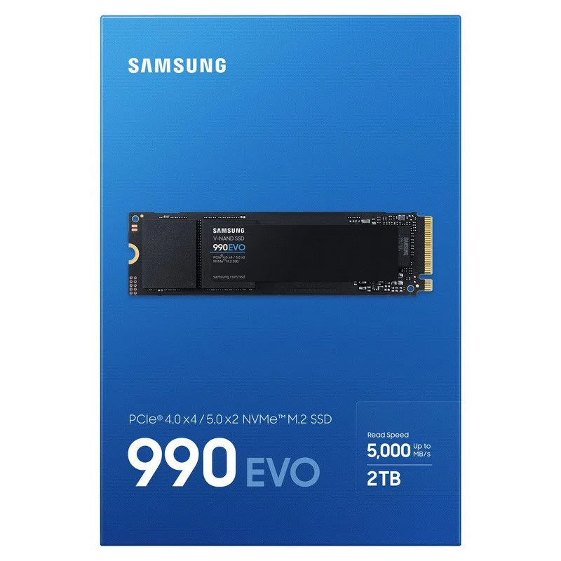 SSD Samsung 2TB 990 EVO M.2 PCIe 4.0 NVMe