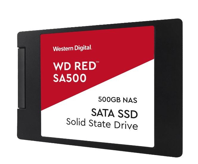 Western Digital 500GB SSD Red 2.5" SA500 SATA