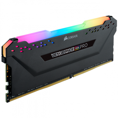 Memória RAM Corsair 8GB  Vengeance RGB Pro (1x8GB)  DDR4-3200MHz CL16 Black