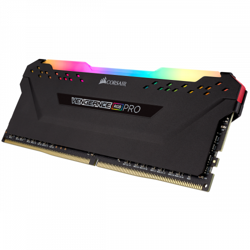 Memória RAM Corsair 8GB  Vengeance RGB Pro (1x8GB)  DDR4-3200MHz CL16 Black