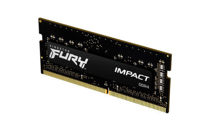 Memória RAM Kingston 8GB Fury  Impact DDR4 SODIMM 2666MHz  CL15