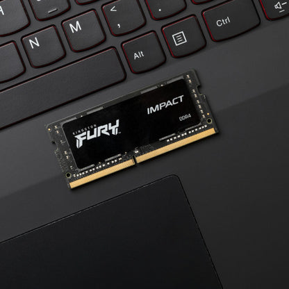 Memória RAM Kingston 8GB Fury  Impact DDR4 SODIMM 2666MHz  CL15