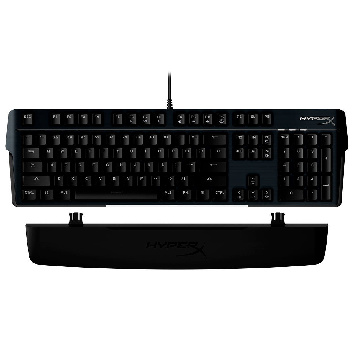 Teclado Mecânico HyperX Alloy MKW100 RGB US TTC Red Switch