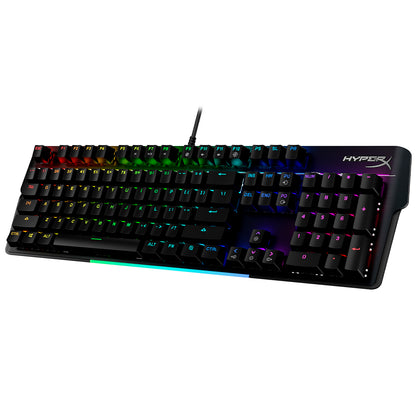 Teclado Mecânico HyperX Alloy MKW100 RGB US TTC Red Switch