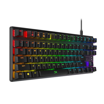 Teclado Mecânico HyperX Alloy Origins Core RGB Gaming US HyperX Blue Switches