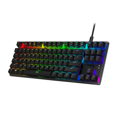 Teclado Mecânico HyperX Alloy Origins Core RGB Gaming US HyperX Blue Switches