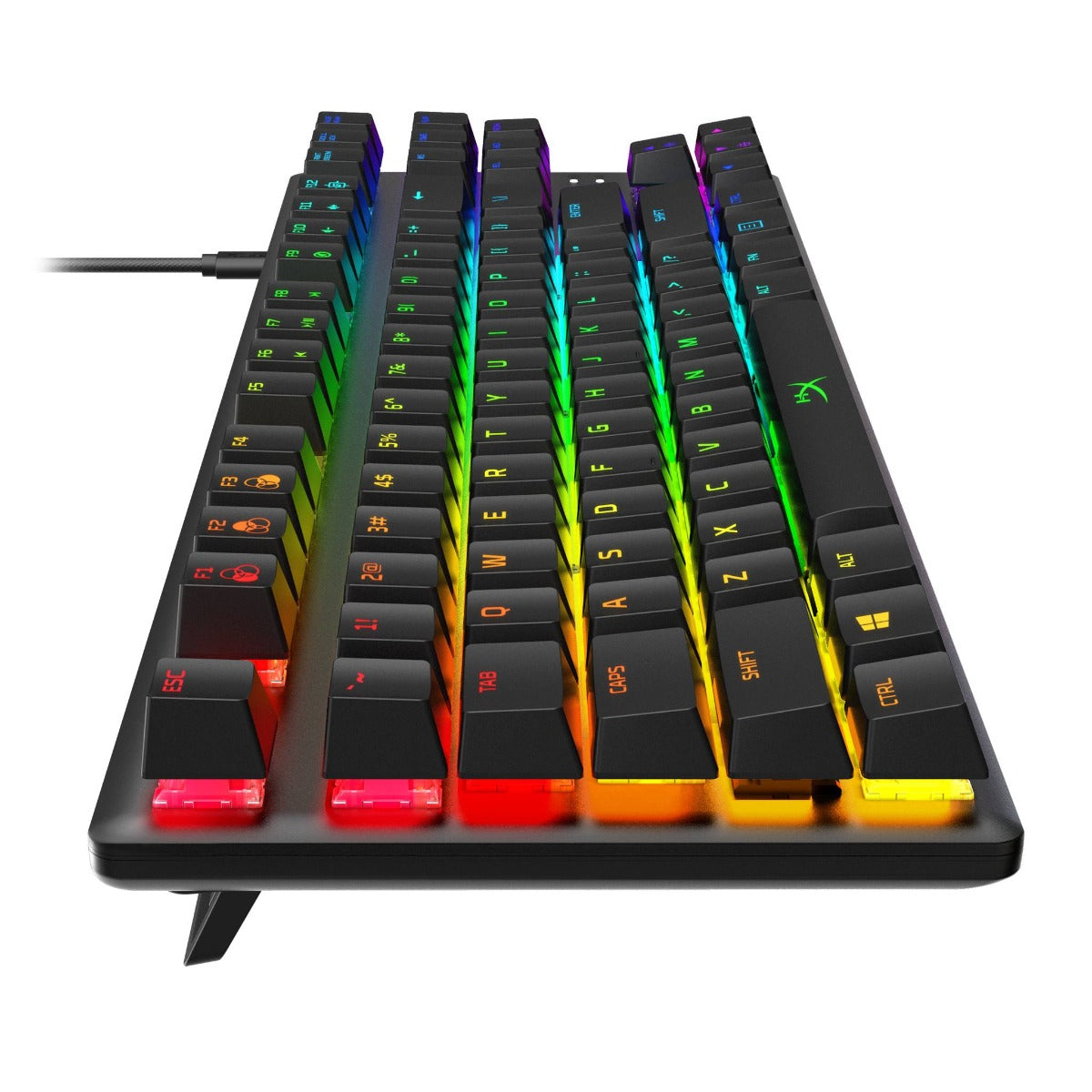 Teclado Mecânico HyperX Alloy Origins Core RGB Gaming US HyperX Blue Switches