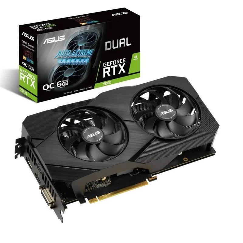 ASUS GeForce RTX 2060 Dual OC EVO Edition 6GB GDDR6