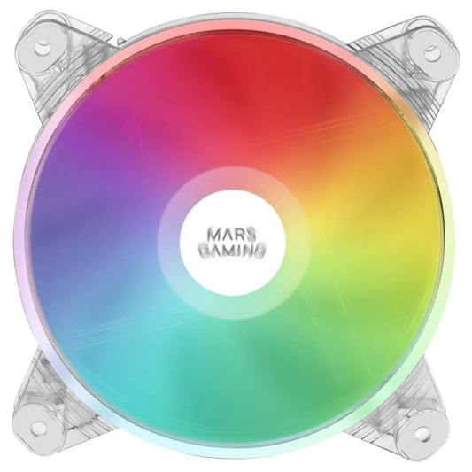 Mars Gaming MFD Ventilador RGB  120mm Transparente