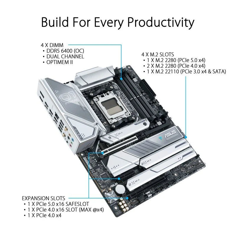 Motherboard Asus PRIME X670E-PRO WIFI AM5