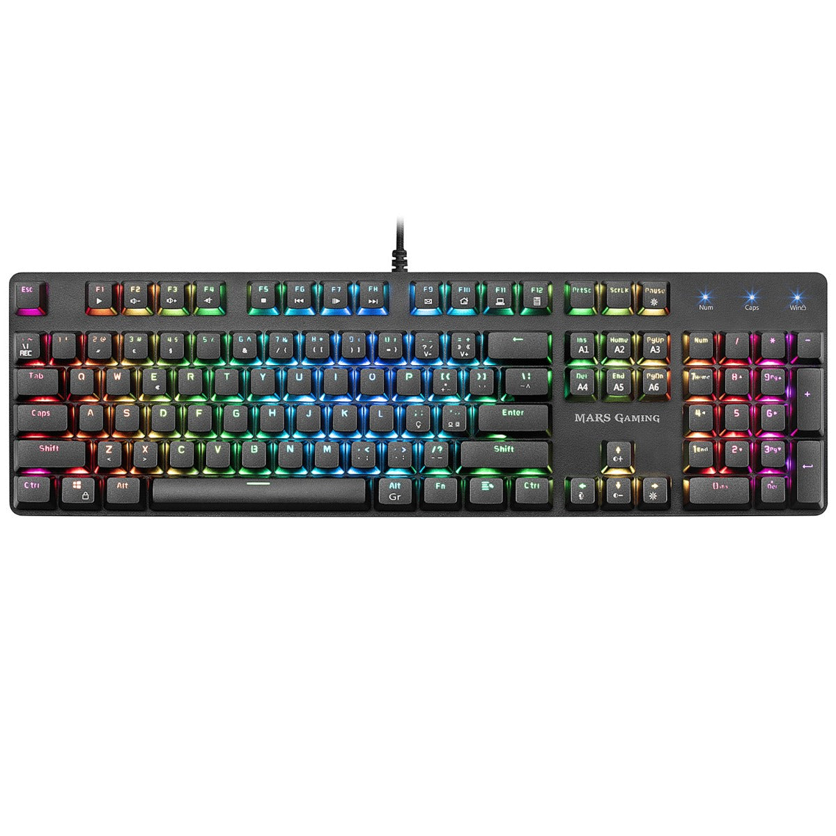 Tacens Mars Gaming MK5 Teclado Mecânico Gaming RGB Switch Red