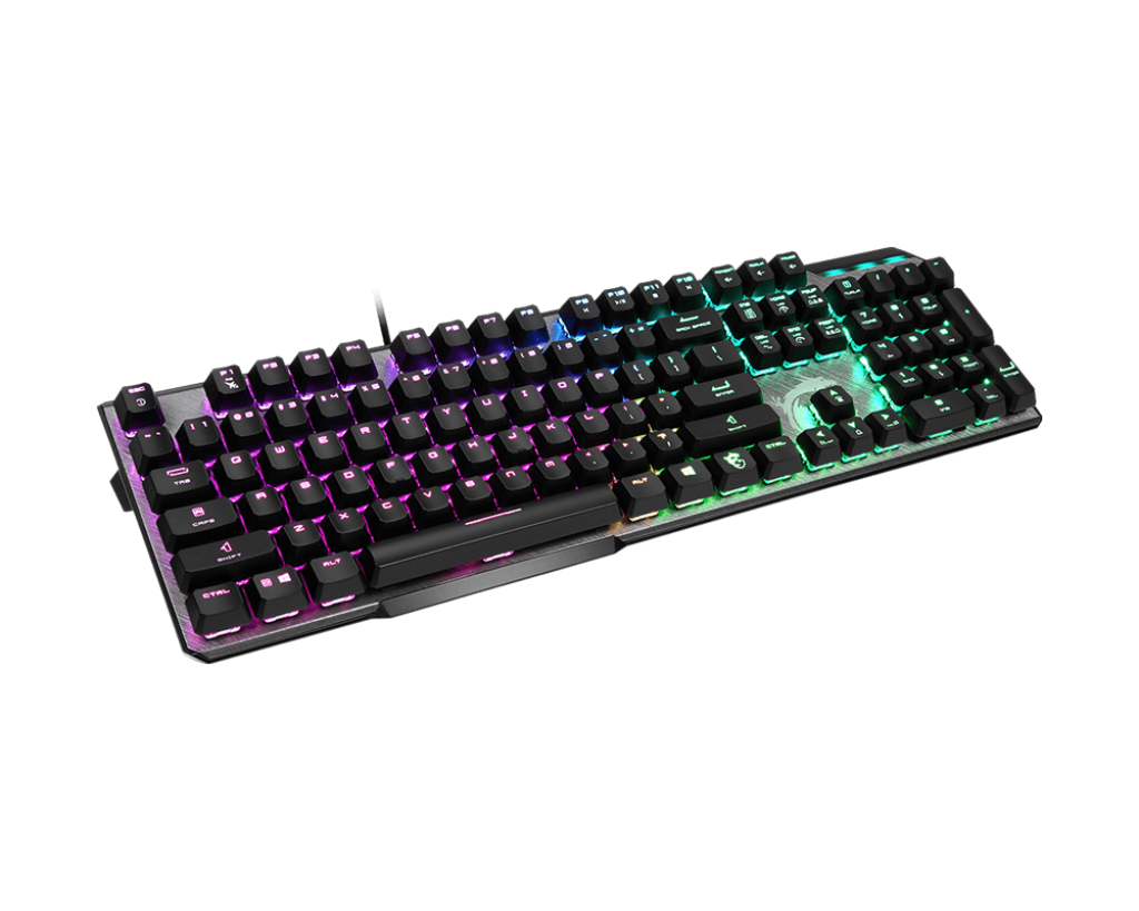 MSI Teclado Mecânico Vigor GK50 Elite Gaming RGB PT Kailh Blue