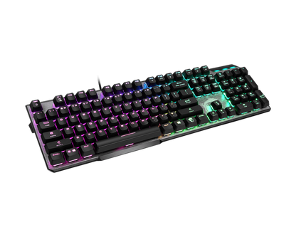 MSI Teclado Mecânico Vigor GK50 Elite Gaming RGB PT Kailh Blue