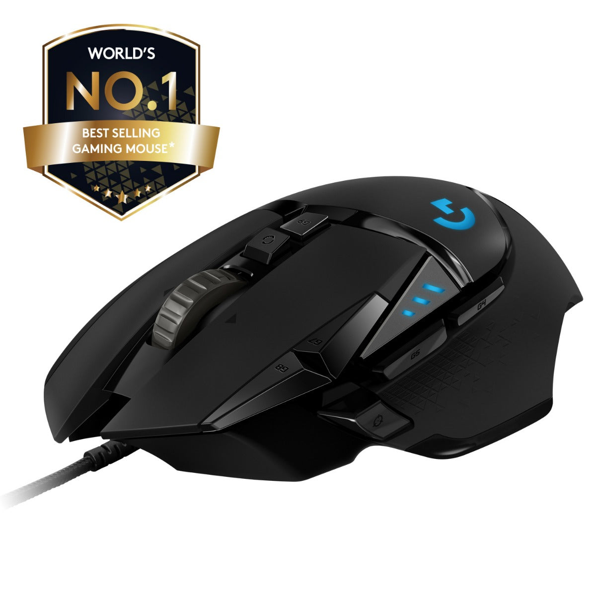 Rato Óptico Logitech G502 HERO 25600DPI Gaming Preto