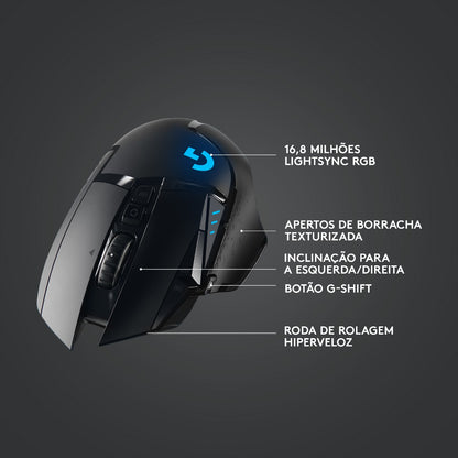 Rato Óptico Logitech G502 Lightspeed Wireless 25600DPI