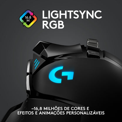 Rato Óptico Logitech G502 Lightspeed Wireless 25600DPI