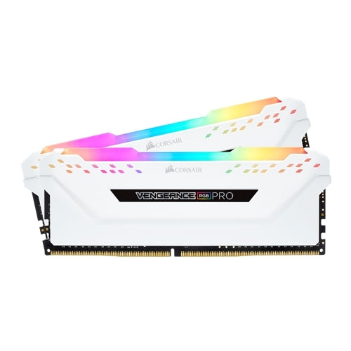 Memória RAM Corsair 16GB Vengeance RGB Pro 2x 8GB DDR4 3000MHz CL15 White