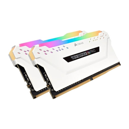 Memória RAM Corsair 16GB Vengeance RGB Pro 2x 8GB DDR4 3000MHz CL15 White