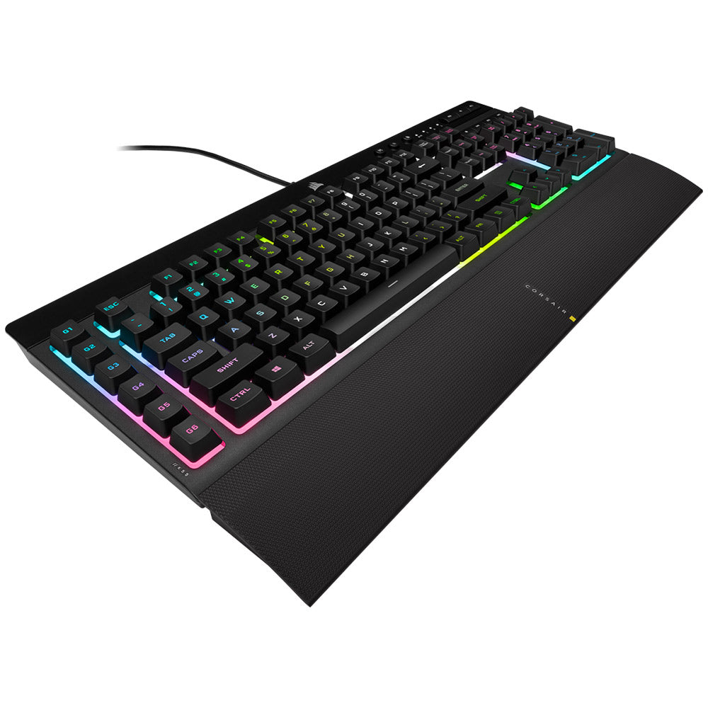 Bundle Gaming Teclado Corsair K55 RGB Pro Gaming Rubber Dome PT + Rato Óptico Corsair Harpoon RGB Pro 12000DPI Preto